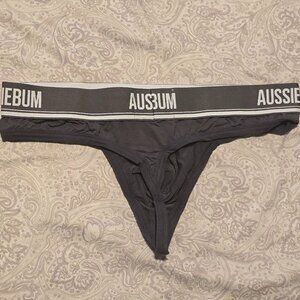 Aussiebum Victory Men's Thong - Black - X-Large 35-37
